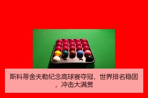 斯科蒂舍夫勒纪念高球赛夺冠，世界排名稳固，冲击大满贯